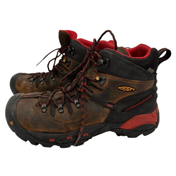 Keen Men's Pittsburgh Mid Steel Toe Leather Boots Size 11D - Picture 8 of 10